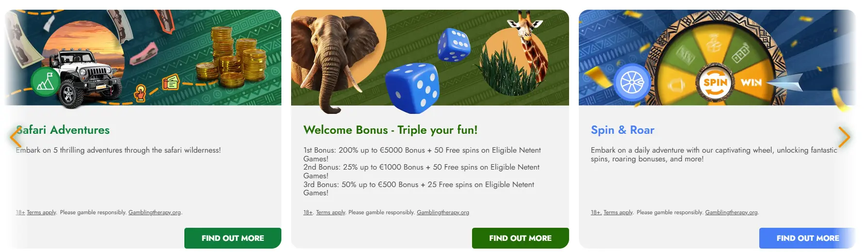 New Zealand Online Casino Bonuses at CASIMBA CASINO